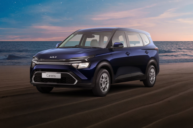 Kia Carens diesel IMT self drive car rental in Tirupati