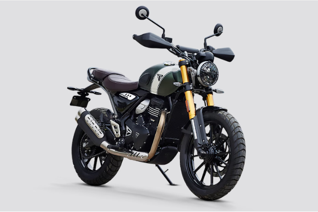 Triumph Scrambler bike rental in Tirupati